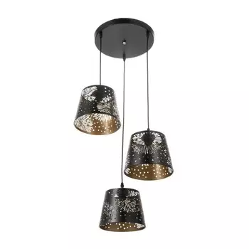 Светильник BayerLux «Феерия» 3хЕ27 40 Вт черный 404020-90 см