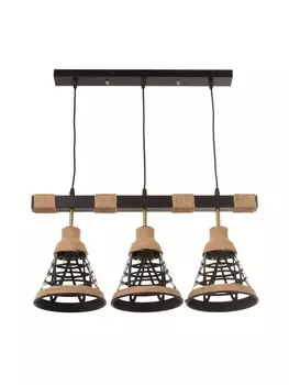 Светильник BayerLux «Фонарь», 340 Вт, Е27, черный, 181820 см