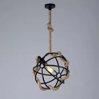 Светильник BayerLux "Глоба" Е27 40Вт черный 33х33х33-113см