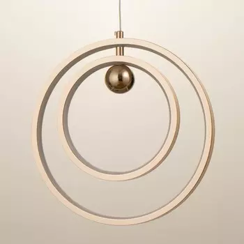 Светильник BayerLux «Хайфи» 36 Вт LED хром 303032 см