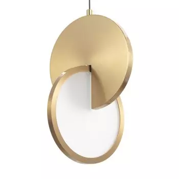 Светильник BayerLux "Ивил" 1хLED 12Вт золото 18х18х29-210 см