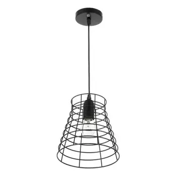 Светильник BayerLux "Крона" Е27 40Вт черный 20х20х18-118см