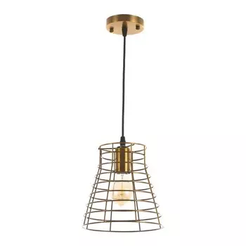 Светильник BayerLux "Крона" Е27 40Вт золото 20х20х18-118см