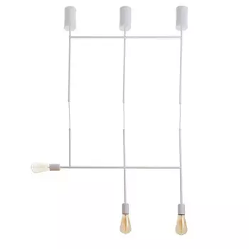 Светильник BayerLux "Лучик" 3хЕ27 40Вт белый 70х5х30-130см