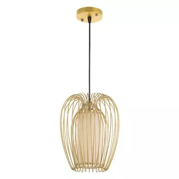 Светильник BayerLux "Медиана" Е27 40Вт золото 21х21х26-126см