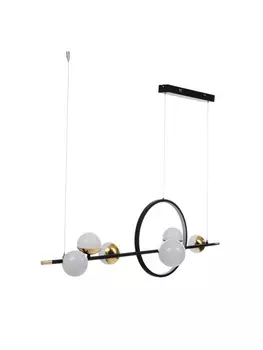 Светильник BayerLux "Миранда" LED 66Вт 4000К черный 112х27х100см