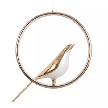 Светильник BayerLux "Птички" 31Вт LED золото 29х10х32см