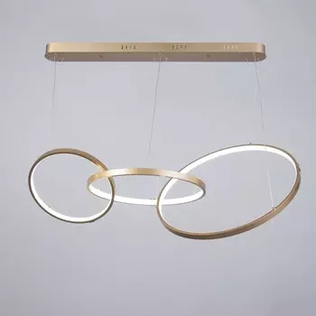 Светильник BayerLux "Ринго" 3хLED 90Вт 4000К золото 78х50х100 см