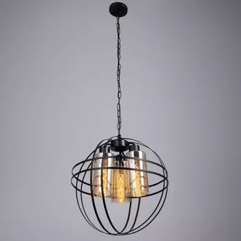 Светильник BayerLux «Сфера» E27 40 Вт черный 404040-95 см