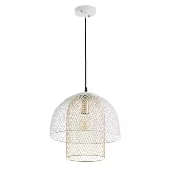 Светильник BayerLux «Турита» Е27 40 Вт бело-золотой 303040-140 см