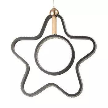 Светильник BayerLux "Звезда" LED 45Вт черный 20х43,5х45 см