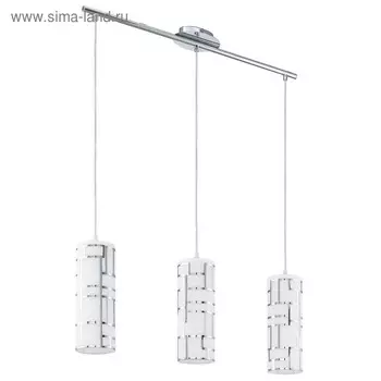 Светильник BAYMAN 3x60Вт E27, хром 72x72x110 см