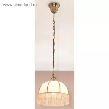 Светильник "Базель" 1x60Вт E27 бежевый 31x31x40см