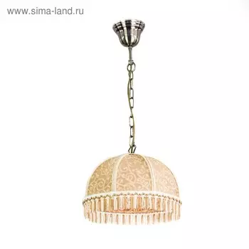 Светильник «Базель» 1x60Вт E27 золото 31x31x40см