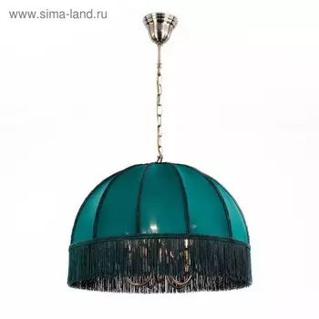 Светильник "Базель" 5x60Вт E14 зеленый 51x51x50см