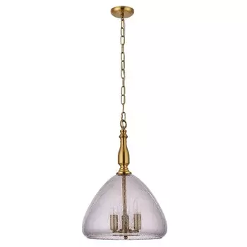 Светильник BELL, 3x60Вт E14, цвет медь