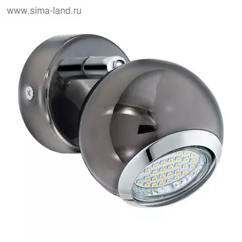 Светильник BIMEDA 1x3Вт LED чёрный 7x7 см