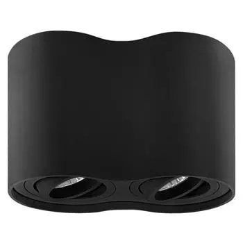 Светильник Binoco, 2x50Вт GU10, цвет черный