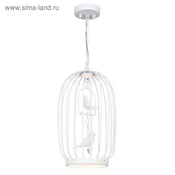 Светильник Bird 12Вт LED 4000K белый 28x28x52 см