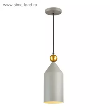 Светильник BOLLI 40Вт E27 серый