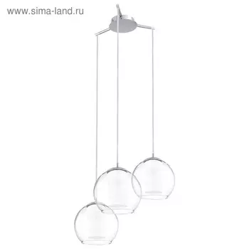 Светильник BOLSANO 3x60Вт E27 хром 50,5x50,5x110см