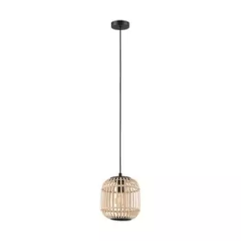 Светильник BORDESLEY, 1x28Вт E27, цвет чёрный