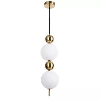 Светильник «Боул» LED 5+5 Вт 6000К латунь 151552-152 см