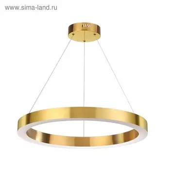 Светильник Brizzi, 35Вт LED, 4000К, 2640лм, цвет золото