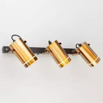 Светильник Bronze, 9Вт LED 4200К, 2484лм, цвет бронза, чёрный