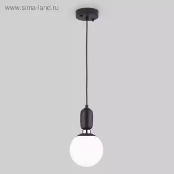 Светильник Bubble 1x60Вт E27 чёрный