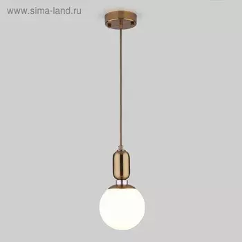 Светильник Bubble 1x60Вт E27 латунь