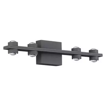Светильник CALLE, 16x16Вт LED, 4000K, 1360лм, IP54, цвет серый