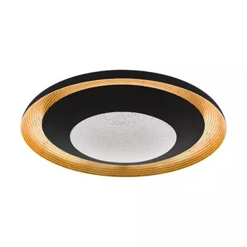 Светильник CANICOSA 2, 1x24,5Вт LED, 2700-6500K, 3000лм, цвет золото, черный