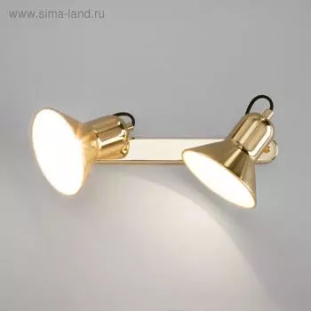 Светильник Canotier, 2x25Вт E27, цвет золото