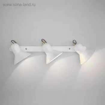 Светильник Canotier, 3x25Вт E27, цвет белый, золото