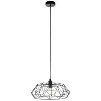 Светильник CARLTON 1x60Вт E27 черный 45,5x45,5x110см
