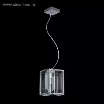 Светильник Cerezo 1x40Вт E14, никель 17x17x97,5 см