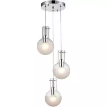 Светильник Cesare, 3x40Вт E14 , цвет хром