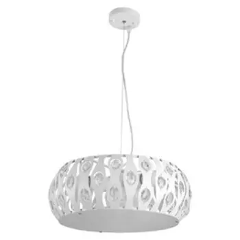 Светильник Cherry, 3x60Вт E27, цвет белый