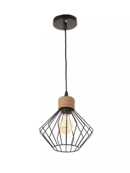 Светильник «Чертеж» 140 Вт Е27 черный 202020 см