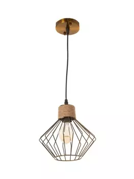 Светильник «Чертеж» 140 Вт Е27 медь 202020 см