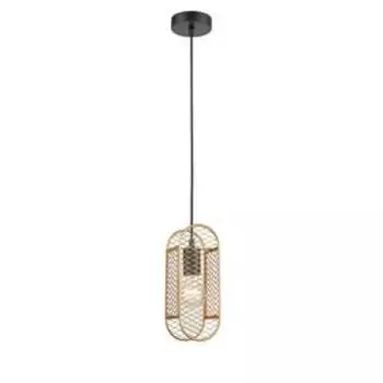 Светильник City, 1x60Вт E27, цвет золото