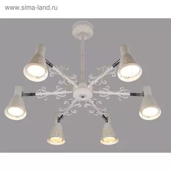 Светильник CL529162 "Дункан" 6x60W E14 светлый 60x60x35 см