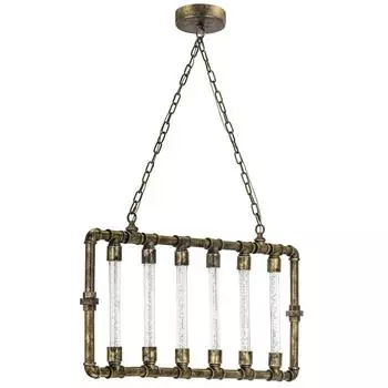 Светильник Condetta, 60Вт LED, 8640лм, 4000К, цвет латунь