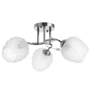 Светильник Cordelia 3х40Вт Е27 хром 48х48х22см