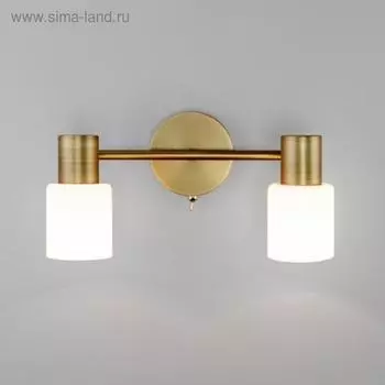 Светильник Corso, 2x40Вт E27, цвет бронза