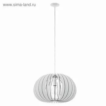 Светильник COSSANO 1x60Вт E27 белый 45x45x110см