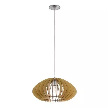 Светильник COSSANO 2, 1x60Вт E27, цвет никель