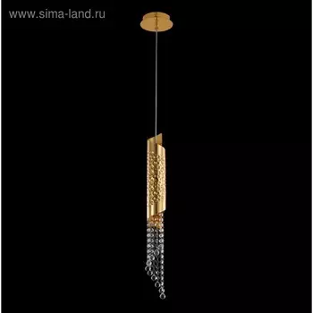 Светильник CREDO 1x50Вт GU10 золото 8x8x16см