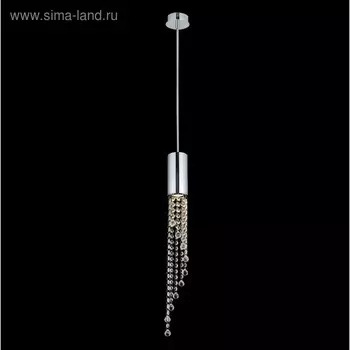 Светильник CREEK 1x50Вт GU10 хром 7,7x7,7x115,5см